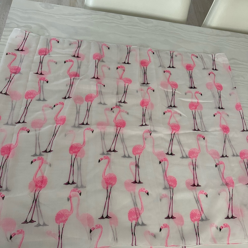 Sole Society Flamingo Infinity Scarf